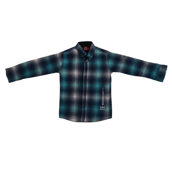 پیراهن آستین بلند یقه برگردان پسرانه مدل 1367473