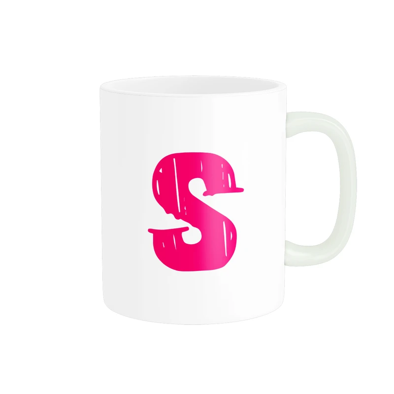 ماگ پادآفرین مدل حرف اول اسم S کد p8455