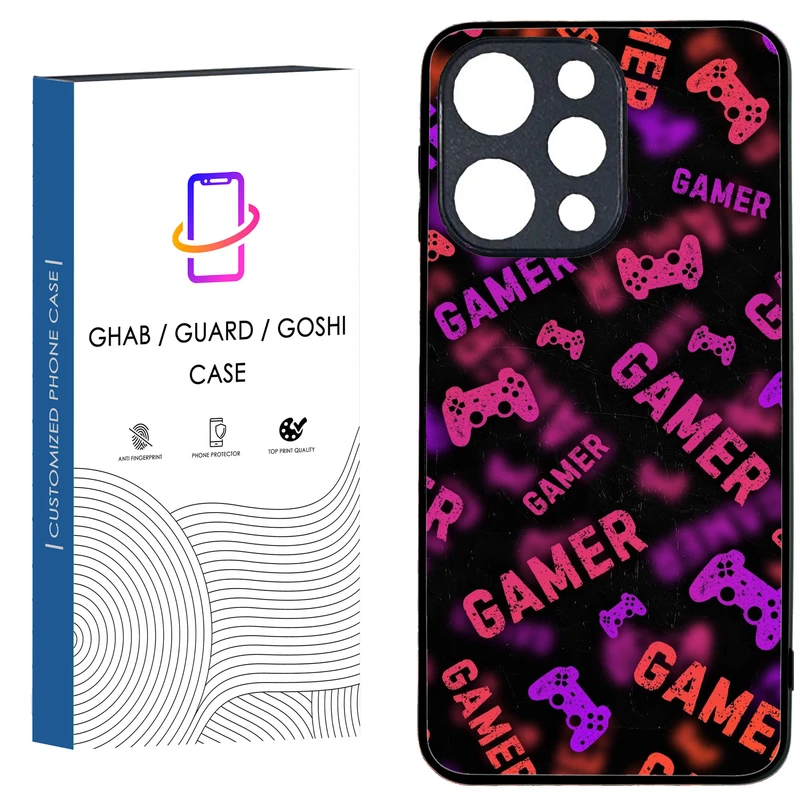 کاور قاب گارد گوشی طرح پسرانه کد 34 - tpu مناسب برای گوشی موبایل شیائومی  Redmi 12 4G