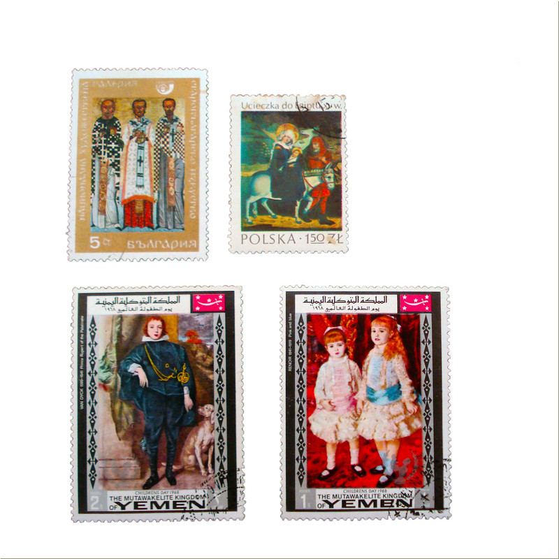 تمبر یادگاری مدل ملل کد a-868 مجموعه 4 عددی