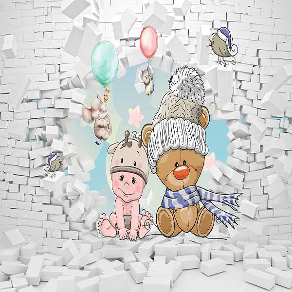 پوستر دیواری اتاق کودک مدل mt-83662