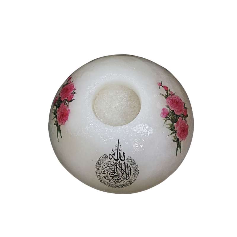 جاشمعی مدل سنگ نمک طرح کاسه کد 45