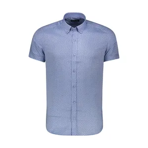 پیراهن آستین کوتاه مردانه کیکی رایکی مدل MBB20006-302