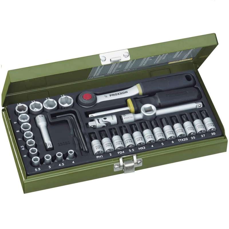 مجموعه 34 عددی بکس پروکسون مدل NO23080 مجموعه 34 عددی بکس پروکسون مدل NO23080