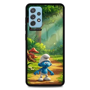 AKAM AMC-WSGA72-SMURFS-7  Cover For Samsung Galaxy A72