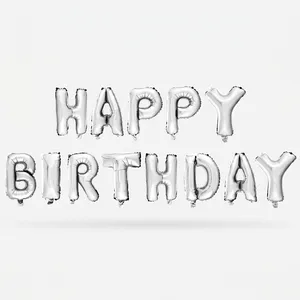 Happy Birthday Foil Balloons