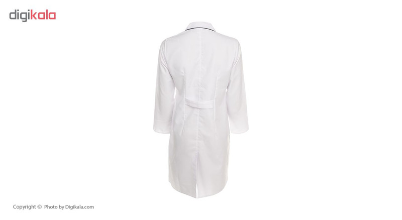 روپوش پزشکی زنانه سبلان کد KH03 سفید