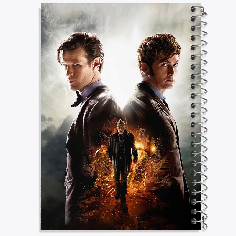 دفتر مشق 50 برگ خندالو مدل سریال داکتر هو Doctor Who کد 29753