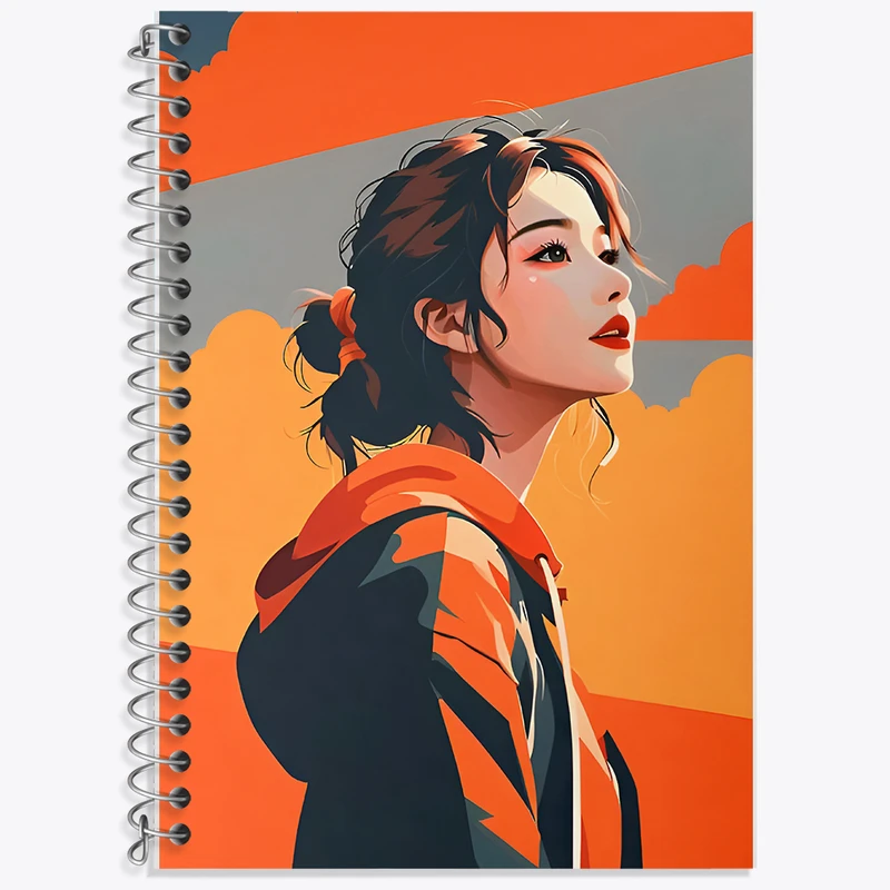 دفتر نت موسیقی 50 برگ خندالو طرح دخترانه کد F8054