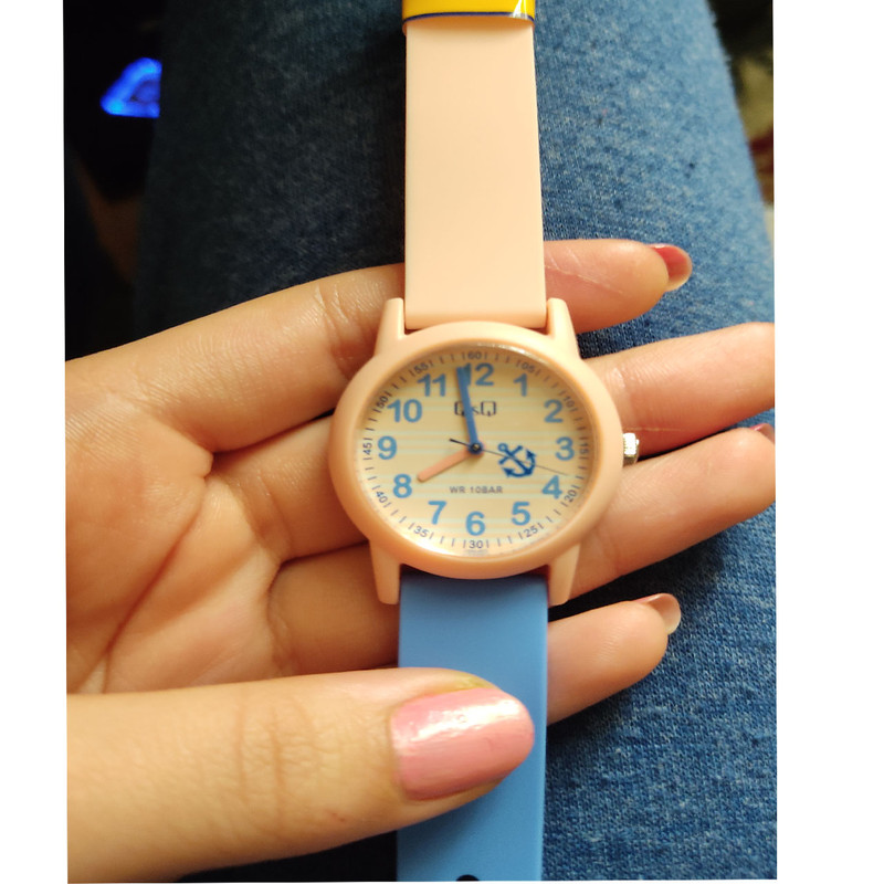 ساعت مچی عقربه ای دخترانه کیو اند کیو مدل VS49J002Y ساعت مچی عقربه ای دخترانه کیو اند کیو مدل VS49J002Y