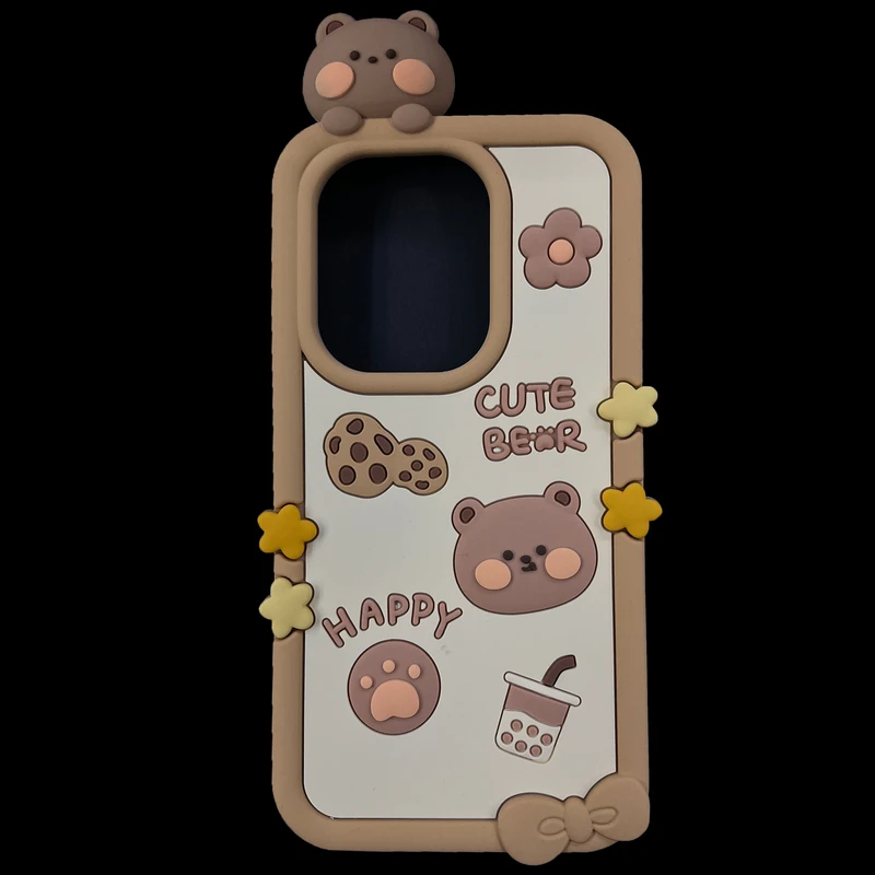 کاور مدل Cute Bear مناسب برای گوشی موبایل شیائومی Redmi note 13 pro 4G / Poco M6 pro 4G