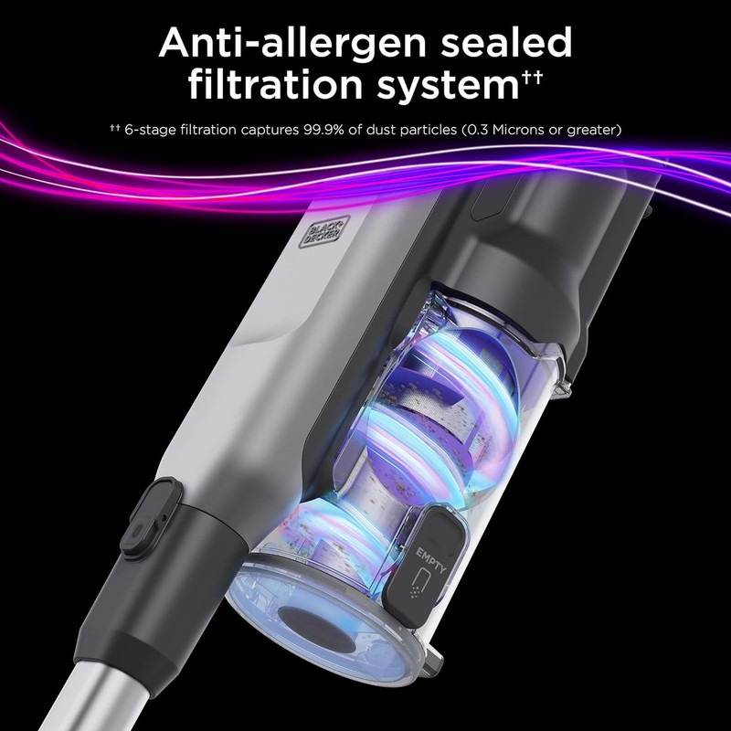 جارو شارژی عصایی بلک اند دکر مدل BHFEA640WG