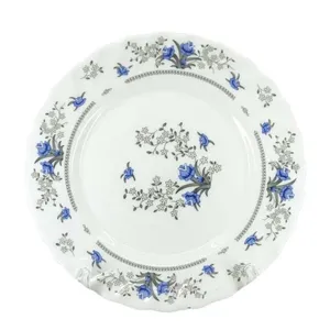 بشقاب میوه خوری مدل رمانتیک بسته 6 عددی