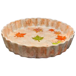 ظرف مدل تارت طرح پاییزی کد 20