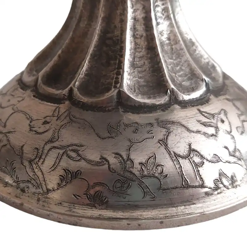 شکلات خوری قلمزنی مدل مسی کد 26