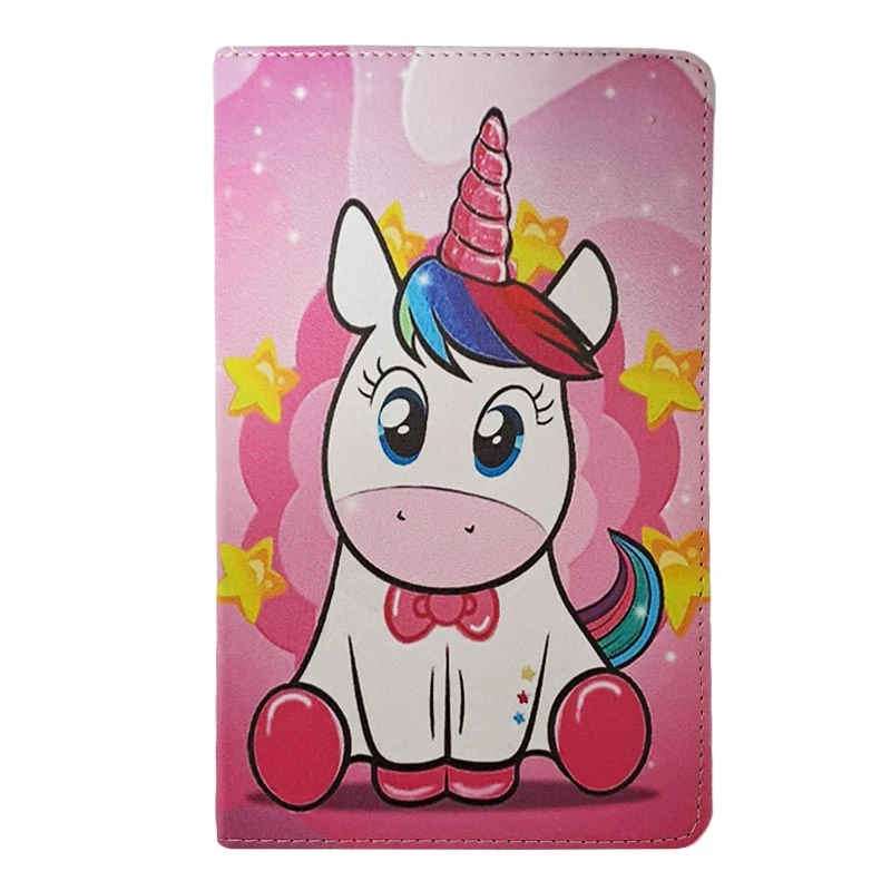 کیف کلاسوری مدل یونیکورن کد 1 مناسب برای تبلت سامسونگ Galaxy Tab A9 X110-X115