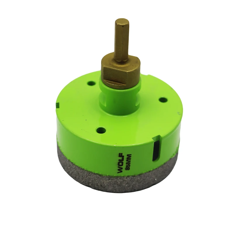 گردبر فرزی سنگ و سرامیک ولف مدل YP-085 به همراه رابط تبدیل به دریل سایز 85 میلی متر 