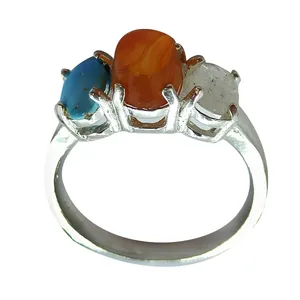 انگشتر نقره زنانه سلین کالا مدل جواهری ce-k266