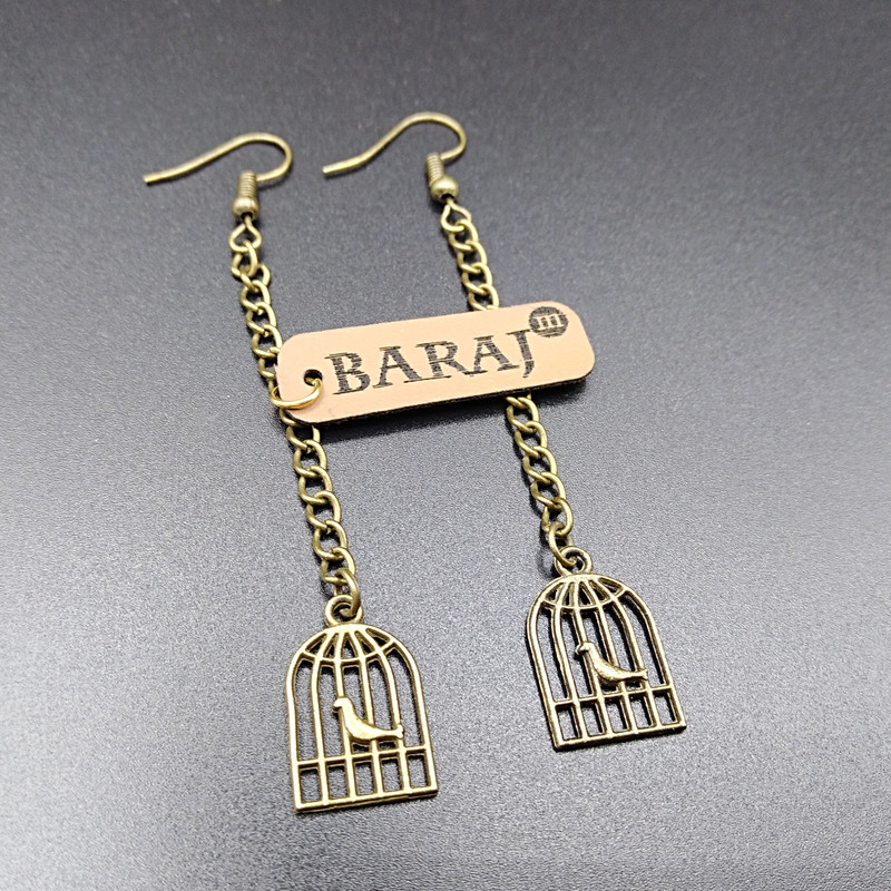 گوشواره زنانه باراج من مدل مرغ آمین کد G-MG09 گوشواره زنانه باراج من مدل مرغ آمین کد G-MG09