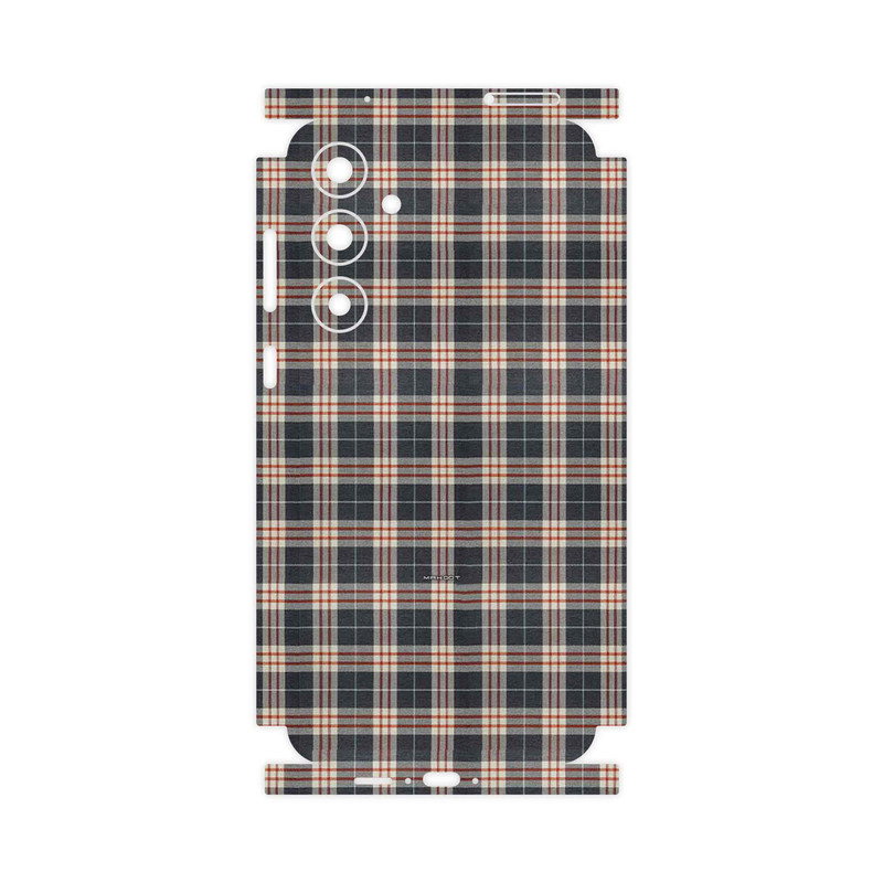 برچسب پوششی ماهوت مدل Fabric Texture 5-FullSkin مناسب برای گوشی موبایل سامسونگ Galaxy A55