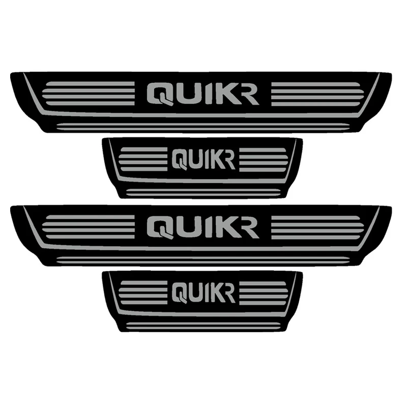 برچسب بدنه خودرو اسپرت غدیر مدل CH NO YA59 A24مناسب برای کوییک آر بسته 4 عددی