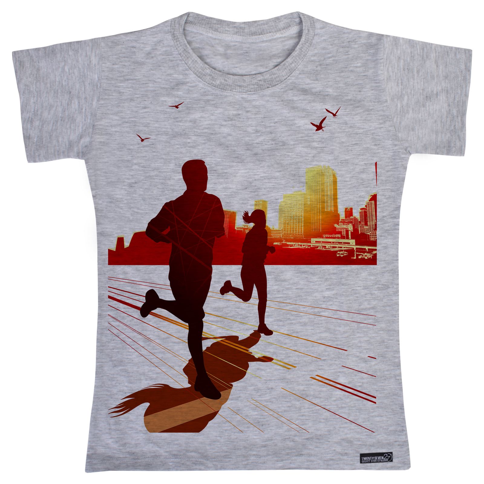 تی شرت آستین کوتاه پسرانه 27 مدل Running on Street کد MH900 -  - 3