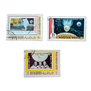 تمبر یادگاری مدل فضایی کد bc-1430 مجموعه 3 عددی