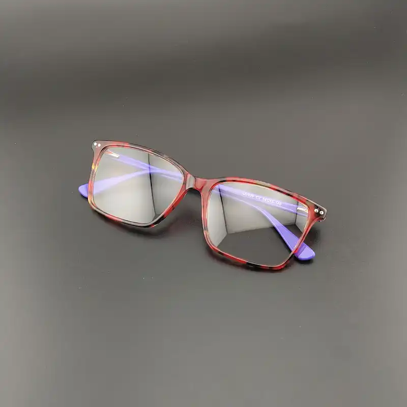 فریم عینک طبی زنانه مدل LG096C2 Acetate Splash Pattern