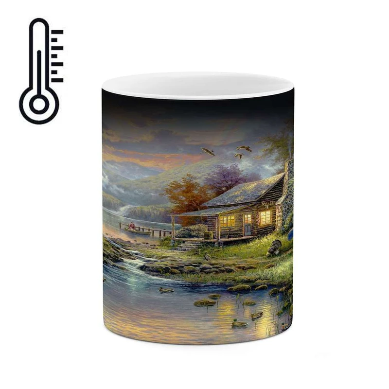 ماگ حرارتی کاکتی مدل نقاشی کد mgh13475