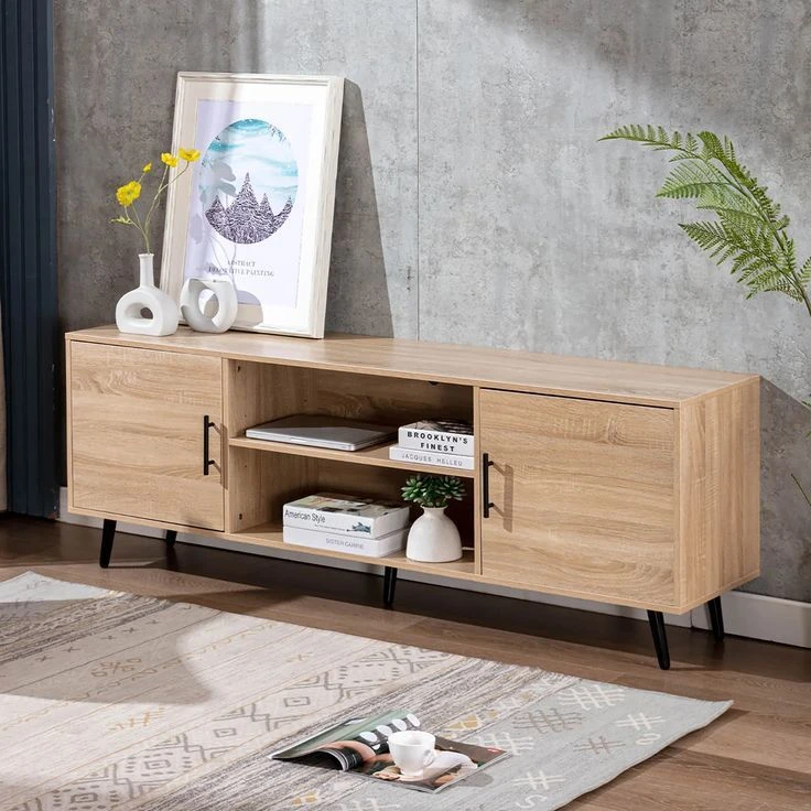 میز تلویزیون مدل 6113 مناسب برای تلویزیون تا 60 اینچ