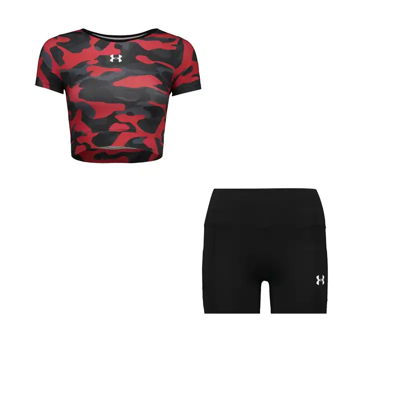 ست نیم تنه و شلوارک ورزشی زنانه مدل G66-55