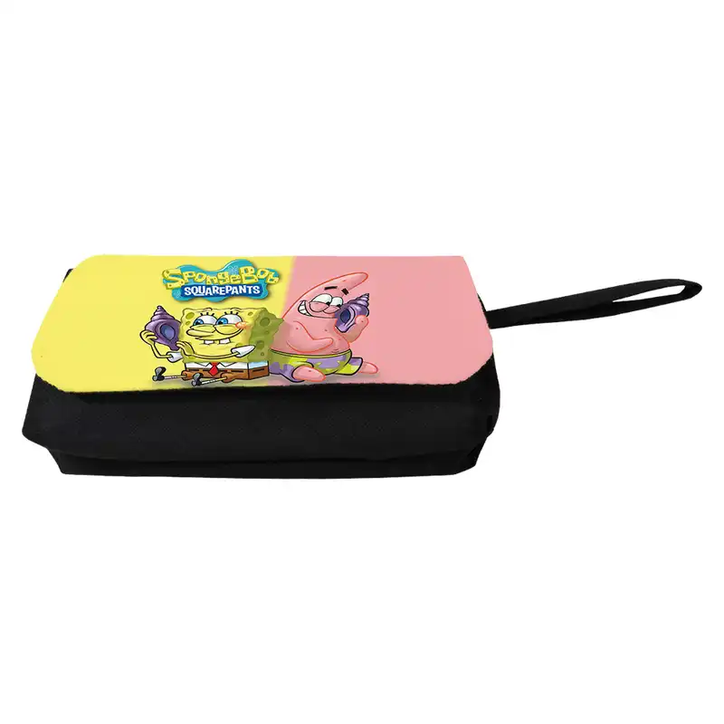 جامدادی مدل دوزیپ طرح باب اسفنجی کد NI167