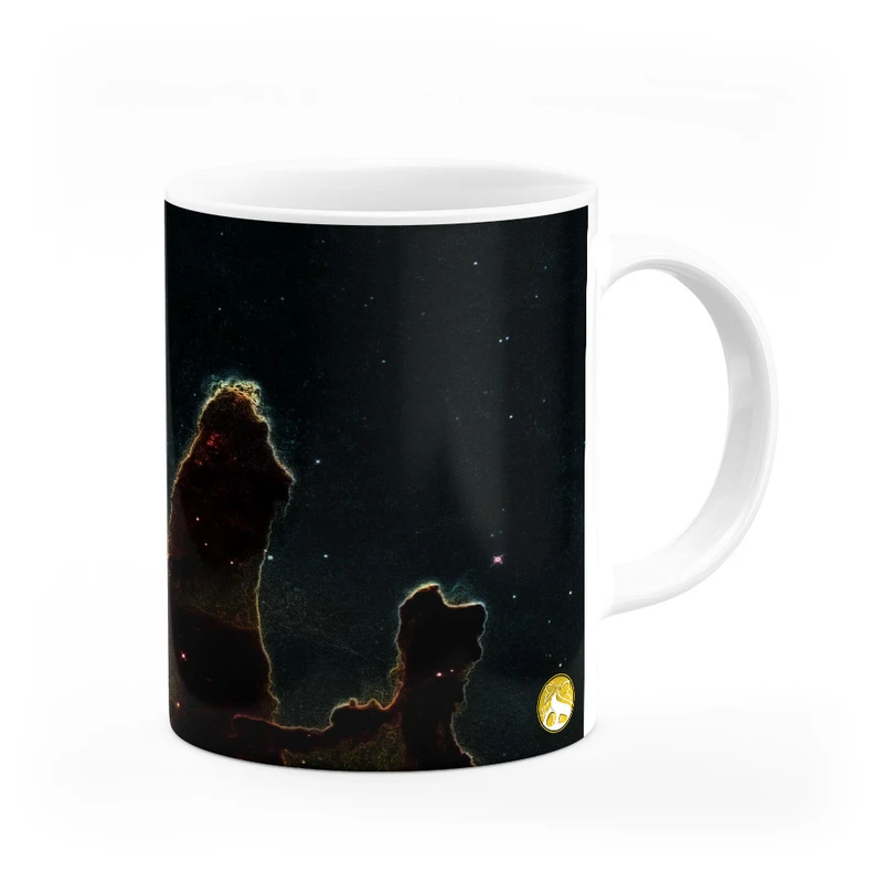 ماگ هومرو طرح گلکسی کهکشان مدل MG8688