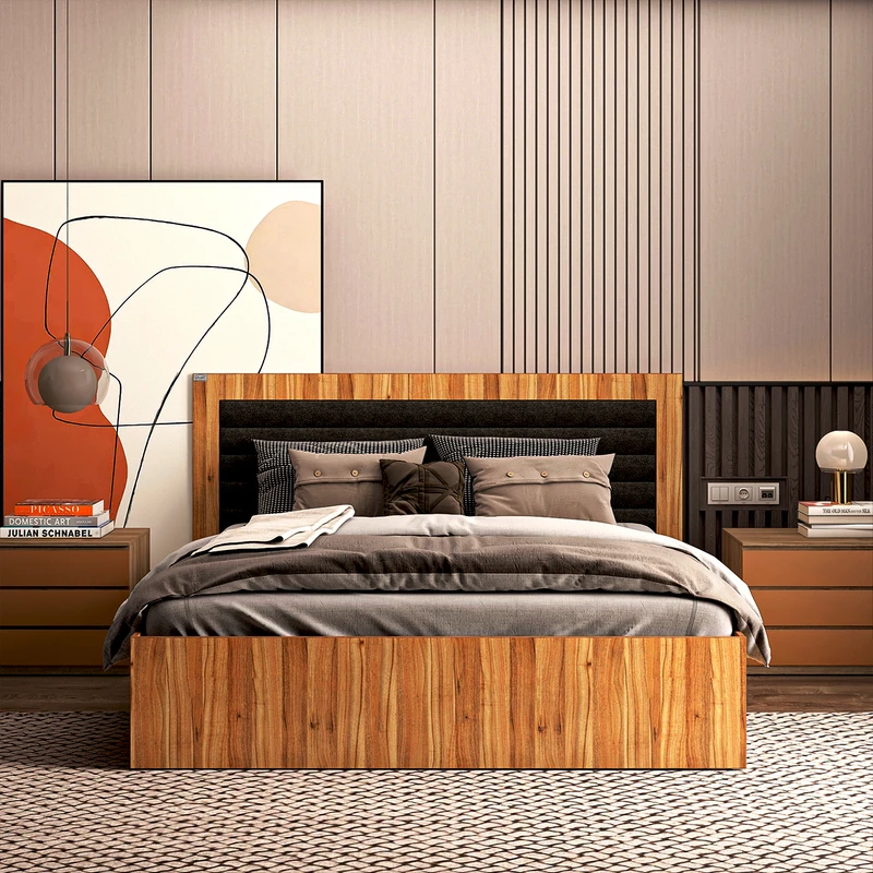 تخت خواب دونفره اعیان مدل FH830 سایز 160x200 سانتی متر