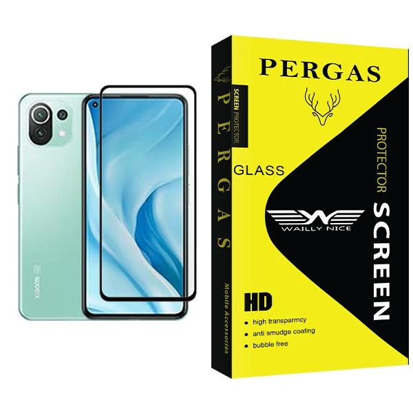 محافظ صفحه نمایش وایلی نایس مدل Pergas Glass MIX001 مناسب برای گوشی موبایل شیائومی Mi 11 Lite 5G