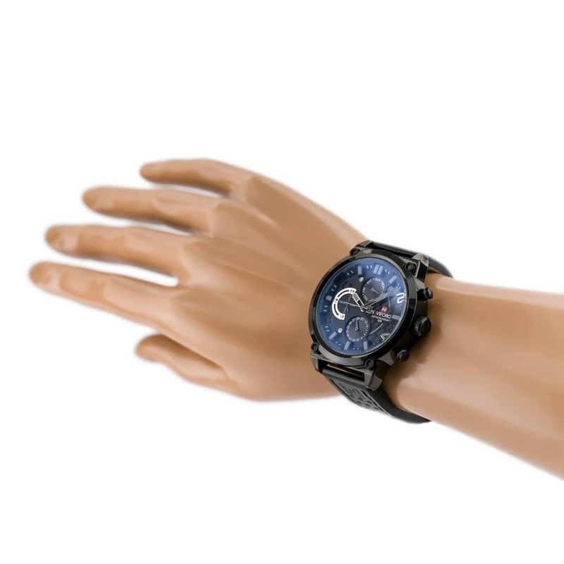 ساعت مچی عقربه ای مردانه نیوی فورس مدل NF9068 LBGYB