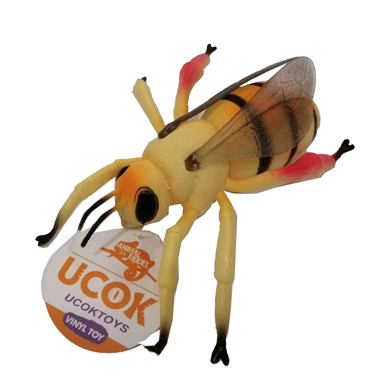 فیگور مدل حشرات یونیک طرح زنبور عسل ارتفاع 5 سانتی‌متر