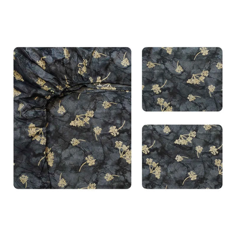 سرویس ملحفه آدنو مدل ونوس IR151 دونفره 3 تکه