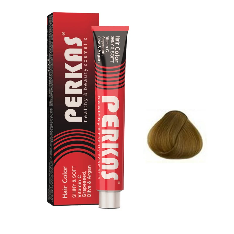 رنگ مو پرکاس شماره N6-7.0 حجم 100 میلی‌لیتر رنگ بلوند تیره