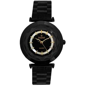 ساعت مچی عقربه ای زنانه مدل بندفلزی شیشه تراش ضدآب رنگ ثابت کد 0016