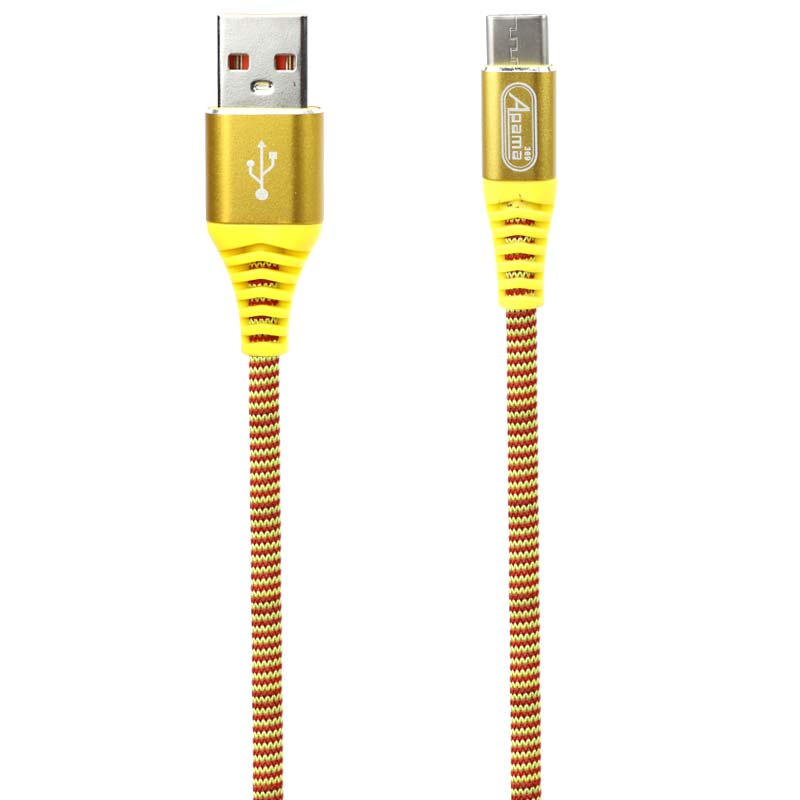 کابل تبدیل  USB به USB-C آپاما مدل A-4 طول 1 متر