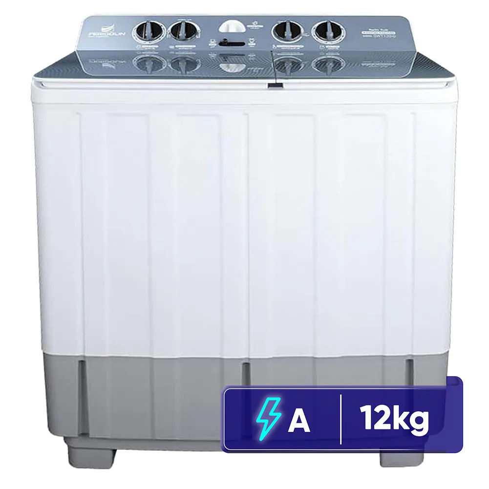 ماشین لباسشویی 12 کیلوگرم نیمه‌اتوماتیک فریدولین مدل Swt120g