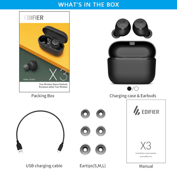 edifier earbuds x3