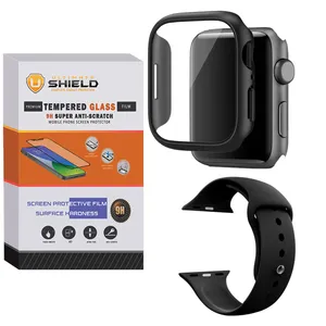 Ultimate Shield Soft-Guard-UL Strap suitable for Apple Watch Series 7/8/9 size 45mm plus Cover