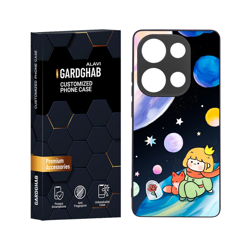 کاور گارد قاب علوی مدل دور ژله ای مناسب برای گوشی موبایل شیائومی Redmi Note 13 Pro 4G