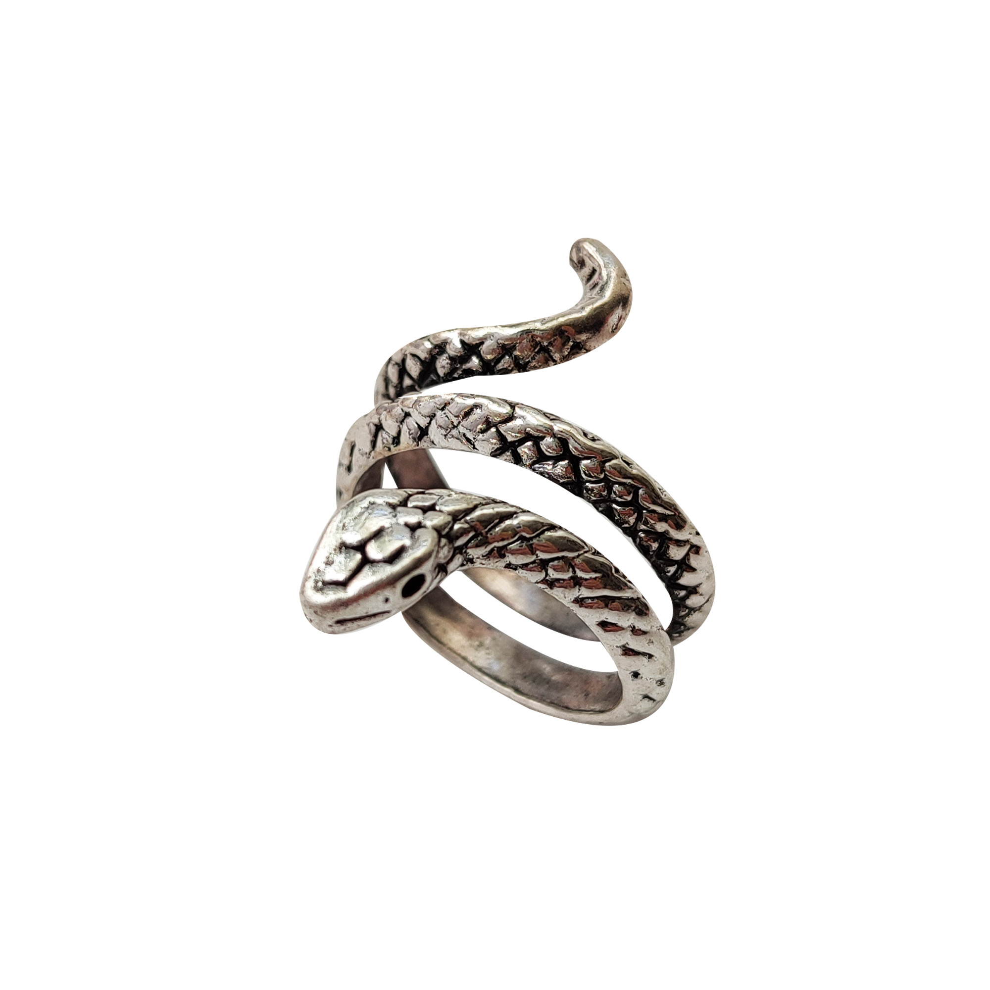 انگشتر زنانه مدل مار کد DA034 انگشتر زنانه مدل مار کد DA034