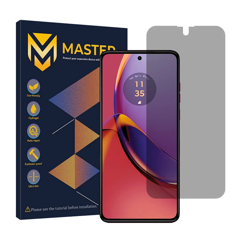 محافظ صفحه نمایش حریم شخصی مستر مدل Resistant مناسب برای گوشی موبایل موتورولا Moto G84