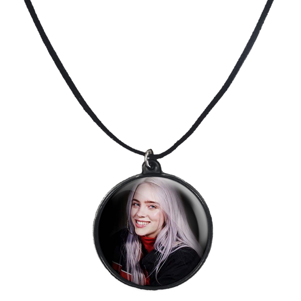 گردنبند پرمانه طرح بیلی آیلیش کد pmb.7585 مدل دو طرفه