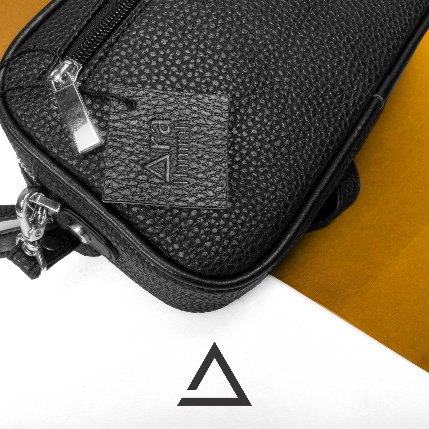 کیف دوشی زنانه چرم آراهمراه مدل ARAW12 -  - 7