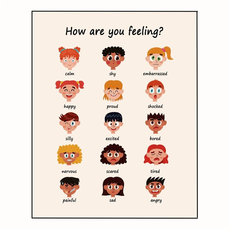 پوستر مدل چه احساسی دارید؟